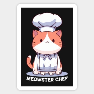 Meowster chef Sticker